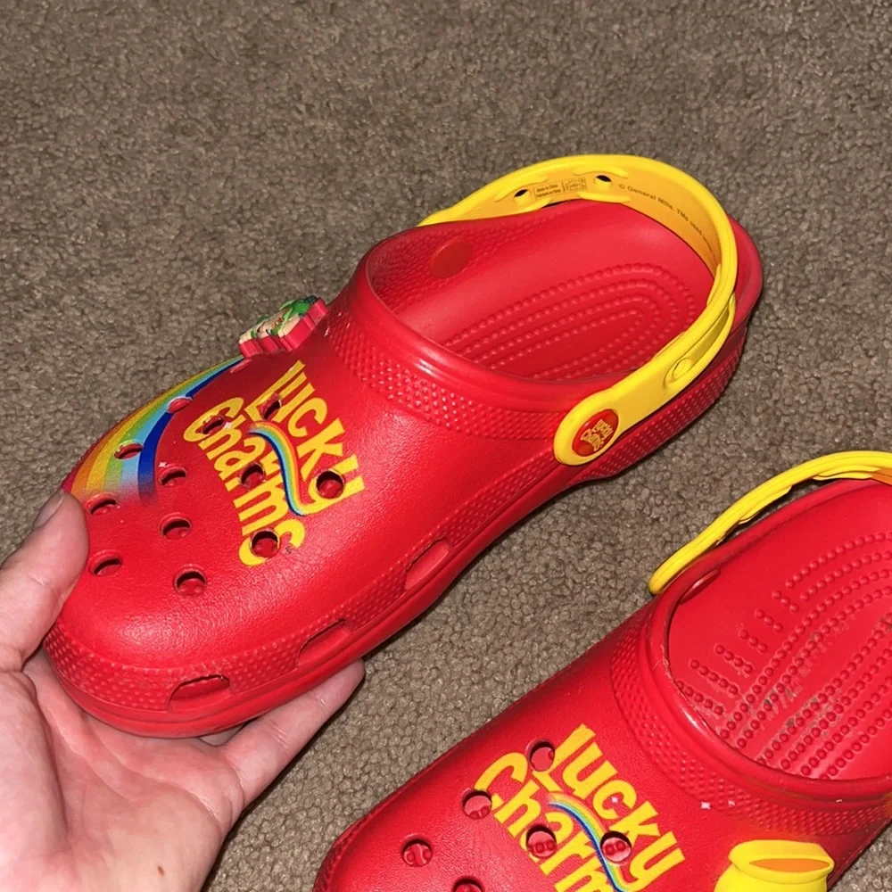 Lucky Charms x Crocs Limited Edition Crocs Woman’s Size 7 - Picture 4 of 5